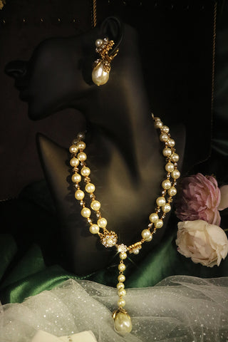 Plunging Pluto - Earing and Necklace Set