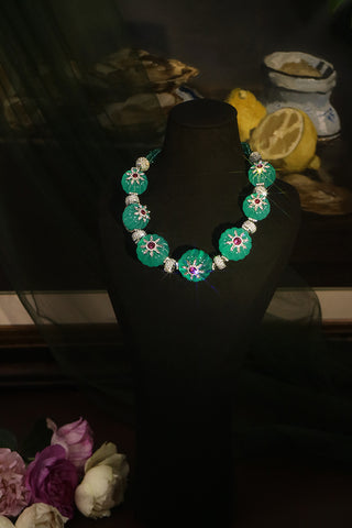 Cinderella's Carriage  - Earing, Necklace and Ring Set
