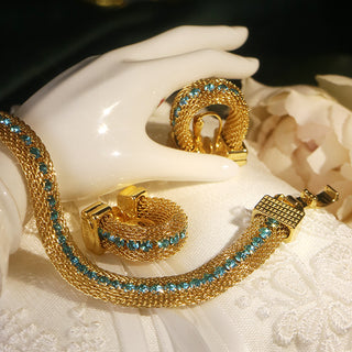 Nefertari's Collar - Bracelet and Earing set