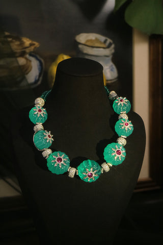 Cinderella's Carriage  - Earing, Necklace and Ring Set