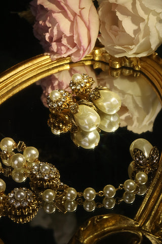 Plunging Pluto - Earing and Necklace Set