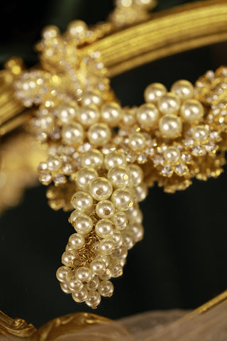 Grape of Eden - Necklace and Brooch Set