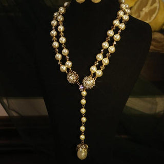 Plunging Pluto - Earing and Necklace Set