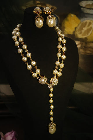 Plunging Pluto - Earing and Necklace Set