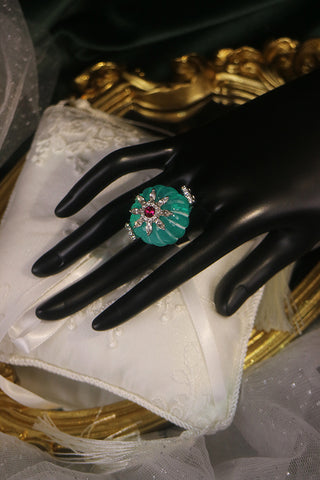 Cinderella's Carriage  - Earing, Necklace and Ring Set