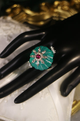 Cinderella's Carriage  - Earing, Necklace and Ring Set